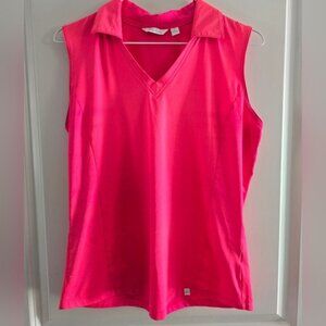 Lady Hagen Pink And Gray Tank Top Bundle with Breathable Fabric